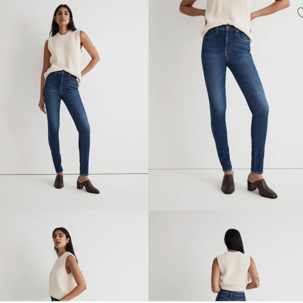 Madewell Tall 10" High-Rise Skinny Jeans 29T